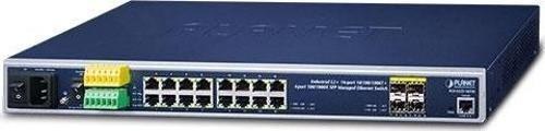 Resim Endüstriyel Tip Yönetilebilir Ethernet Switch (Industrial Managed Ethernet Switch)&lt;br&gt;Basic L3 Planet