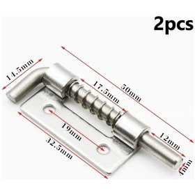 Resim Gümüş Mandal Pimi Yaylı Mandal Pimi Geniş Uygulama S Left 