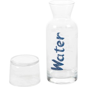 Resim Mudo Home WATER MAVİ KAPAKLI BAŞUCU SÜRAHİSİ - 700 ML 