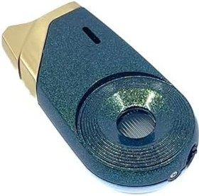 Resim Tesla Tek Torch Jet Alev Çakmak - Yeşil 