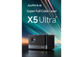 Resim İthal Faucet Dangbei X5 Ultra 4K Projeksiyon Alpd Lazer 2500 CVIA Lümen Dlp UHD Wıfı Android 4+128G HDR10 3D Çin versiyon 