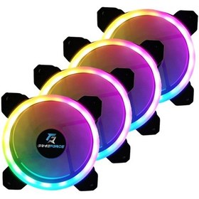 Resim Gameforce Dualrıng 4X120Mm A Rgb Kasa Fanı 