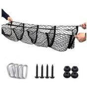 Resim Dancemonkey Cbtx Kamyonet 3d Ağ Çantası, 100x30cm, Dört Cepli Arazi Aracı Bagaj Ağı 