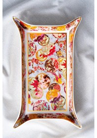 Resim Acar Dream Dikdörtgen Sunum Tabağı - 35 Cm Renkli 