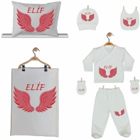 Resim Pia Baby Gl 2205 Isme Özel Yastık Battaniye Zıbın Set 