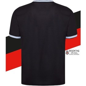 Resim Beşiktaş Orijinal Lisanslı Nostalji Siyah Çocuk Forma Siyah 