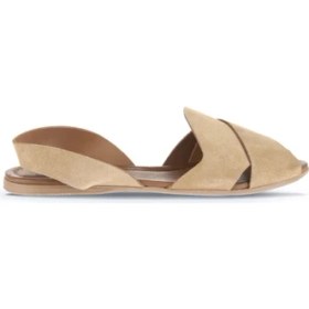 Resim Bueno Shoes Taba Açık Alf Süet Kadın Düz Sandalet 01WA5805 01WA5805 