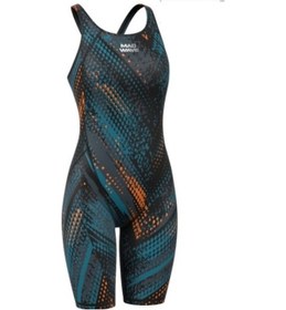 Resim Mad Wave Kadın Yarış Mayosu Revolution S6, Grey - Renkli - Xxxs Çok Renkli 