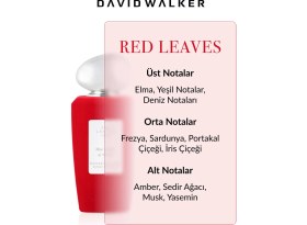 Resim David Walker Flok Series Red Leaves 1982 100ml Parfüm 