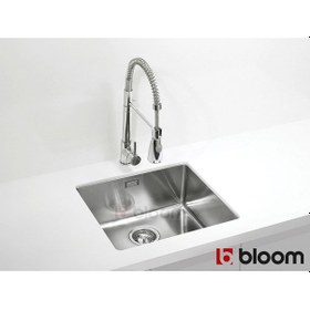 Resim Bloom Luca 1 Gözlü Paslanmaz Çelik Eviye 40 x 40 CM 