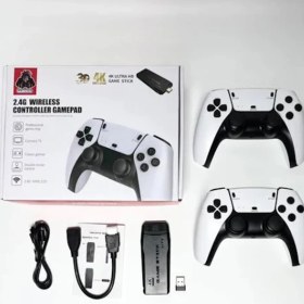 Resim 2.4G Wireless Controller Gamepad M8 Pro - Retro Oyun Konsolu - 10.000+ Oyun - HDMI Bağlantı 