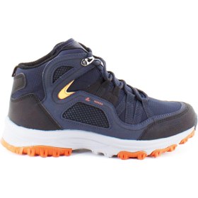 Resim MP Mp 2603 Kadın Unisex Erkek Lacivert Turuncu Kalın Taban Trekking Outdoor Spor Sneaker Kışlık Bot 