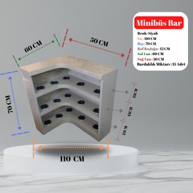 Resim Minibüs Bar - Krem 
