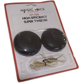 Resim Magicvoice Mv-7616 1000 Watt Slim Kasa Oto Tweeter 