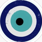 Resim TSC 18 cm Nazar Boncuğu Sticker Duvar Etiket Araba Yapıştırma M12 