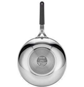 Resim Çelik Wok Tava - Silikonlu Sap 