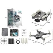 Resim 29s Akıllı Gps Drone 200 Mp Hd Kameralı, Engel Kaçınmalı Ve Lcd Ekranlı Kumandalı Hava Dronu 