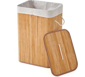 Resim Bambu Çamaşır Sepeti - 60 Litre 