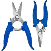 Resim MOONSHOP Çok Amaçlı Pense Makas Teneke Makası Saç Kesme Makası 