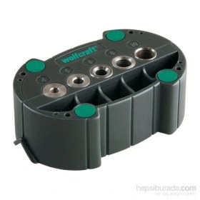 Resim Wolfcraft Çok Amaçlı Delme Kılavuz Seti 6 Parça 