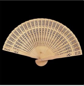 Resim Ahşap Yelpaze 50 Adet 