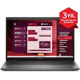 Resim Dell Latitude 3550 N007L355015U-32 Intel Core i5 1335U 15.6" 32 GB RAM 512 GB SSD FHD Ubuntu Notebook 