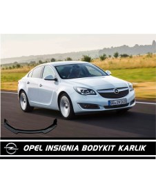 Resim Sm Motors Opel Insignia Bodykit Ön Karlık Lip . 
