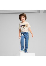 Resim Puma X Playmobıl T7 Çocuk Eşofman Altı 627397 24 Mavi 