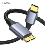 Resim XNOIK 10Gbps USB-C'den Micro B'ye Harici Disk Kablosu, 3.05 metre Yüksek Hızda Veri Aktarımı MacBook Pro/Air, iPad/Tableti, iPhone, Samsung Galaxy S24 için - Dayanıklı Düz Tasarım, Harici Sabit Disklerle Uyumlu, Veri Aktarım Kablosu | Şık Kablo Tasarımı | Dayanıklı Kablo Yapısı, Harici Disk Kablosu 