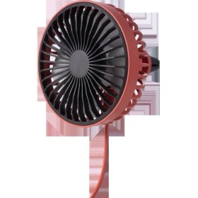 Resim Techmaster Araç Oto Havalandırma Taşınabilir 3 Kademe Işıklı Fan Vantilatör F829 