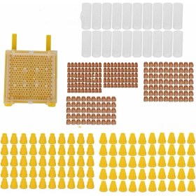 Resim Jordan66 Arıcılık Araçları Avrupa Kraliçe Arı Yetiştirme Kutusu Seti Kraliçe Arı Kafesi Kraliçe Arı Transfer Kutusu (Yurt Dışından) 