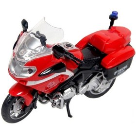 Resim 1:20 City Sesli Işıklı Motorsiklet 