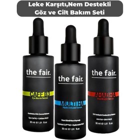 Resim The Fair Caff-b3 Göz Çevresiserumu Aha Bha Yenileyici Kırmızı Serum Hiyalüronik Asit Cilt Serumu 