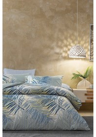 Resim Puffy Vien Çift Kişilik Nevresim Takımı Mavi 