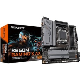 Resim Gigabyte B650M Gaming X AX AMD B650 6400 MHz (OC) DDR5 Soket AM5 mATX Anakart 