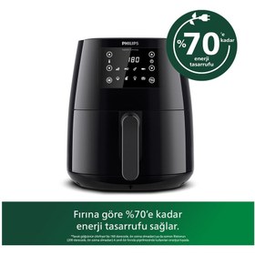 Resim Philips 1550 W , HD92433000 Serisi Airfryer Large, Rapid Air Teknolojisi 4,1l 