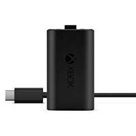 Resim Microsoft Xbox Yeniden Şarj Edilebilir Pil ve USB-C Kablosu (Microsoft Türkiye Garantili) 