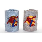 Resim Örümcek Adamlı Masa Lambası Alk1613 Çok Renkli 