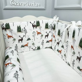 Resim Woods Bumper | Beşik Yan Koruma - Sosis Bumper / 80x140 
