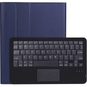 Resim Sunsky A098B-A Bluetooth Klavye Kılıfı Için iPad Air 4 10.9 Inç (2020) Koyu Mavi (Yurt Dışından) 