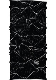 Resim Dağ Desenli Maske 4 Mevsim Motosiklet Ve Outdoor Bandana - Balaklava Dn0376 Siyah 