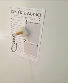 Resim eoshop Karanlıkta Parlayan Thor Çekiç Anahtarlık & Buzdolabı Magneti 