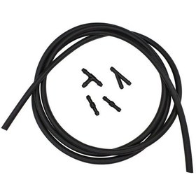 Resim Black-5pcs/set 2m Araç Ön Camı Yıkama Hortumu Otomotiv Araba Sileceği Bıçak Borusu Cam Jet Sprey Yıkama Nozulları Su Hortumu Sıvı Tüpü 