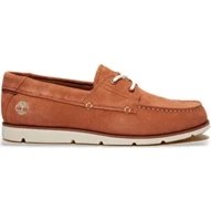 Resim Erkek Grafton Bay Lace Up Rust Süet Loafer 