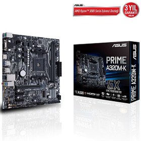 Resim ASUS PRIME A320M-K AM4 A320 SATA M.2 MB 90MB0TV0-M0EAY0 