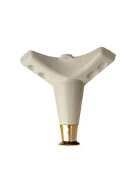 Resim Zeygen Zirve Çizgili Mobilya Ayağı Baza Koltuk Ayağı 4 Adet 15Cm Beyaz (521003390) 