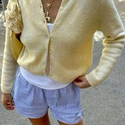 Resim Kadınlar İçin Esnek Minimalist Uzun Kollu Hırka - Önü Açık Düğmeli Tek Renk Tasarım, Yüksek Elastiklikli Hafif İlkbahar/Sonbahar Katmanlama, Şık Ofis Giyimi, Çok Yönlü Kullanım, Rahat Kesim, Nefes Alabilen Malzeme, Düğme Detaylı Kazak, İlkbahar Gardırop Parçası 