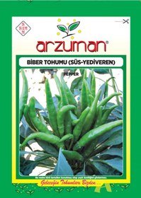 Resim Arzuman Süs Yediveren Yukarı Bakan Cin Biber Tohumu 5 Gr 