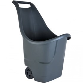 Resim Bahçe Arabası 50 Litre - Antrasit Renk 