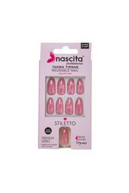 Resim Genel Markalar Takma Tırnak Pembe Mermer 24'lü 